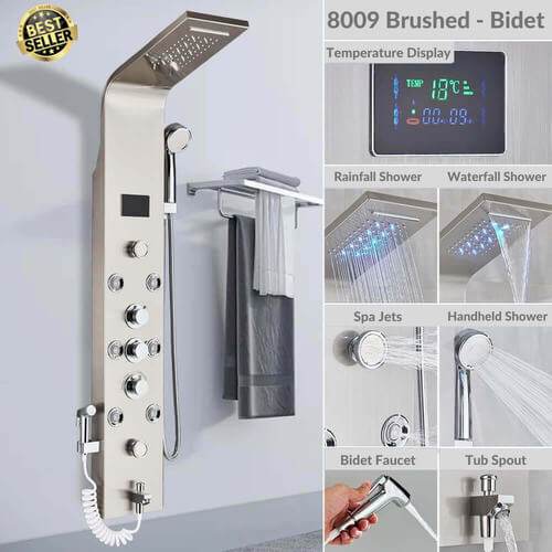 8009_brushed_bidet - ZoomDazz™