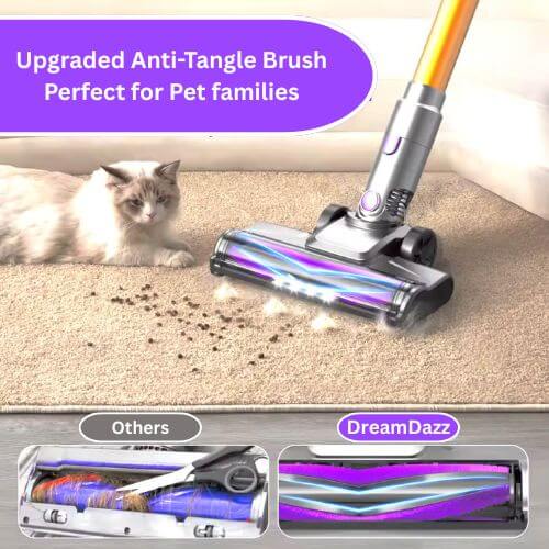 DreamDazz Anti-Tangle Cordless Vacuum Cleaner