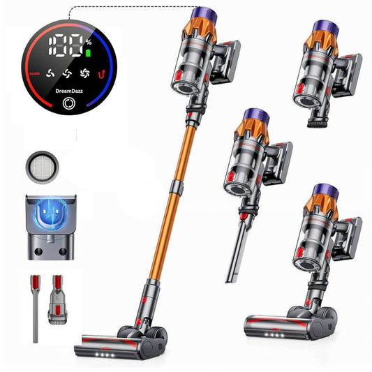 DreamDazz Gold Cordless Vacuum Cleaner